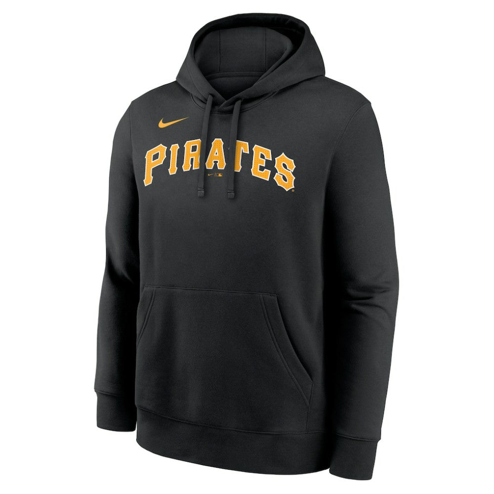 Paul Skenes Pittsburgh Pirates Player Name & Number Club Fleece Pullover Hoodie Black