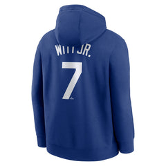 Bobby Witt Jr. Kansas City Royals Player Name & Number Club Fleece Pullover Hoodie Royal