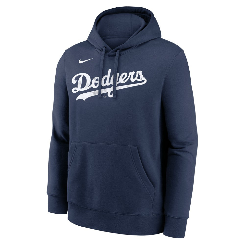 Shohei Ohtani Los Angeles Dodgers Player Name & Number Club Fleece Pullover Hoodie Navy