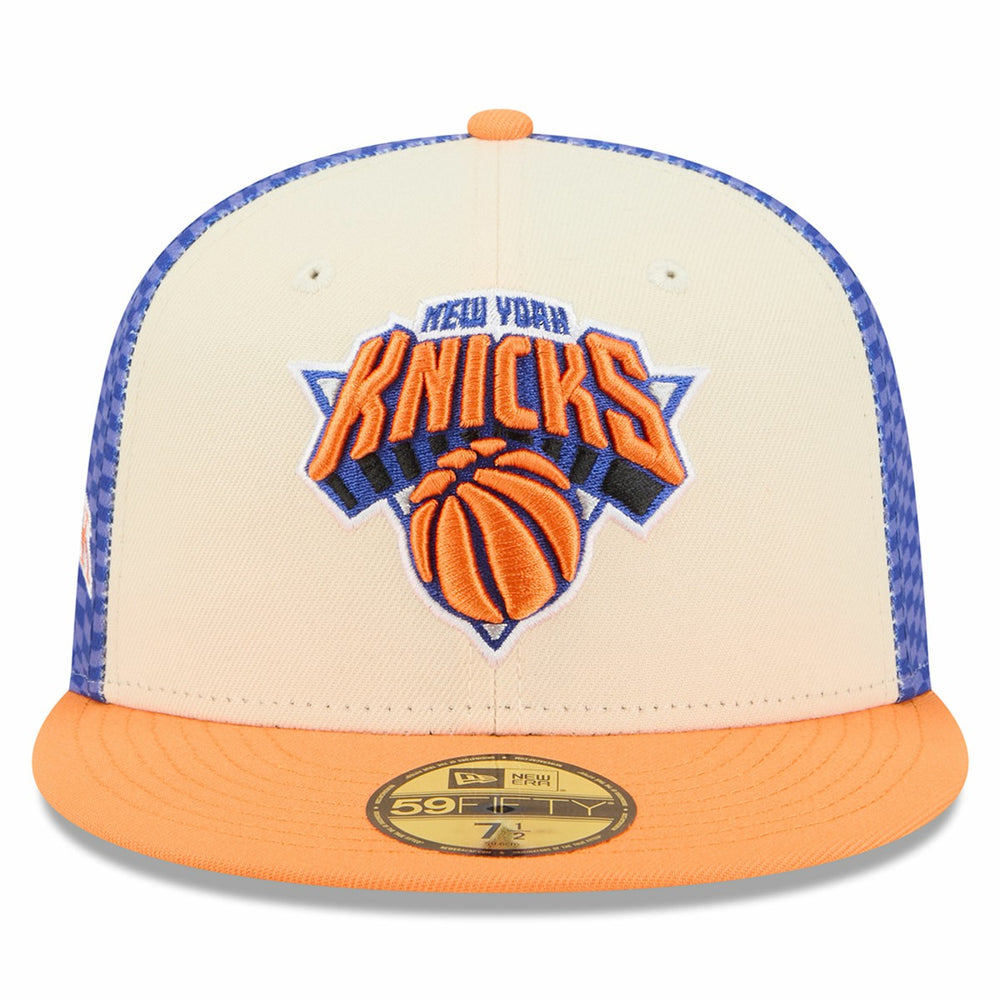 New York Knicks 2025/26 City Edition Alternate 59FIFTY Fitted Hat - Cream online