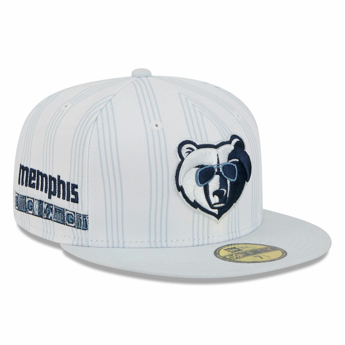 Memphis Grizzlies 2025/26 City Edition Alternate 59FIFTY Fitted Hat - White cheap