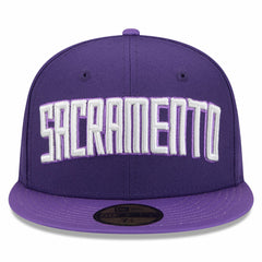 Sacramento Kings 2025/26 City Edition Alternate 59FIFTY Fitted Hat - Purple discount