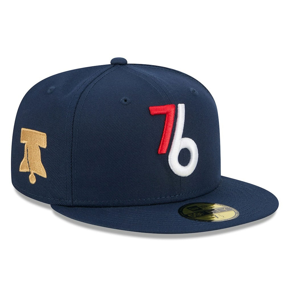 Philadelphia 76ers 2025/26 City Edition Alternate 59FIFTY Fitted Hat - Navy cheap