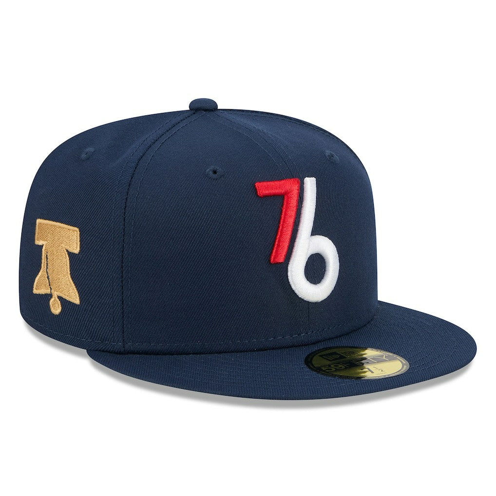 Philadelphia 76ers 2025/26 City Edition Alternate 59FIFTY Fitted Hat - Navy cheap