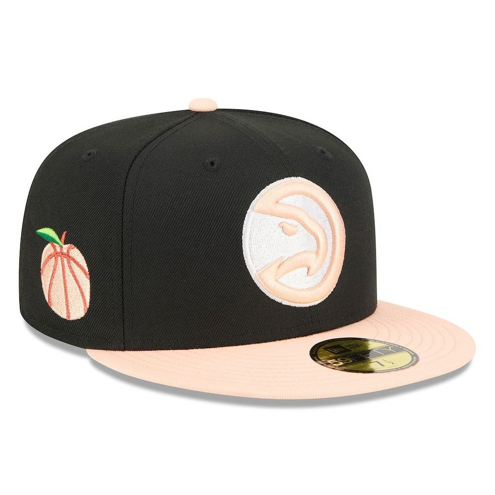 Atlanta Hawks 2025/26 City Edition Alternate 59FIFTY Fitted Hat - Black sale