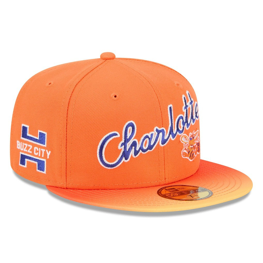 Charlotte Hornets 2025/26 City Edition Alternate 59FIFTY Fitted Hat - Orange cheap