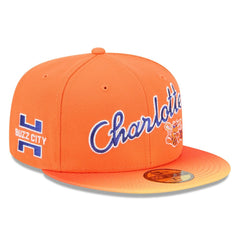 Charlotte Hornets 2025/26 City Edition Alternate 59FIFTY Fitted Hat - Orange cheap
