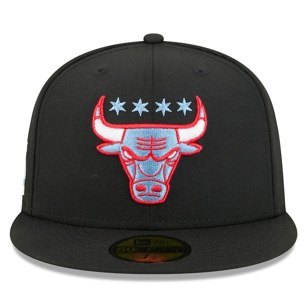Chicago Bulls 2025/26 City Edition Alternate 59FIFTY Fitted Hat - Black sale
