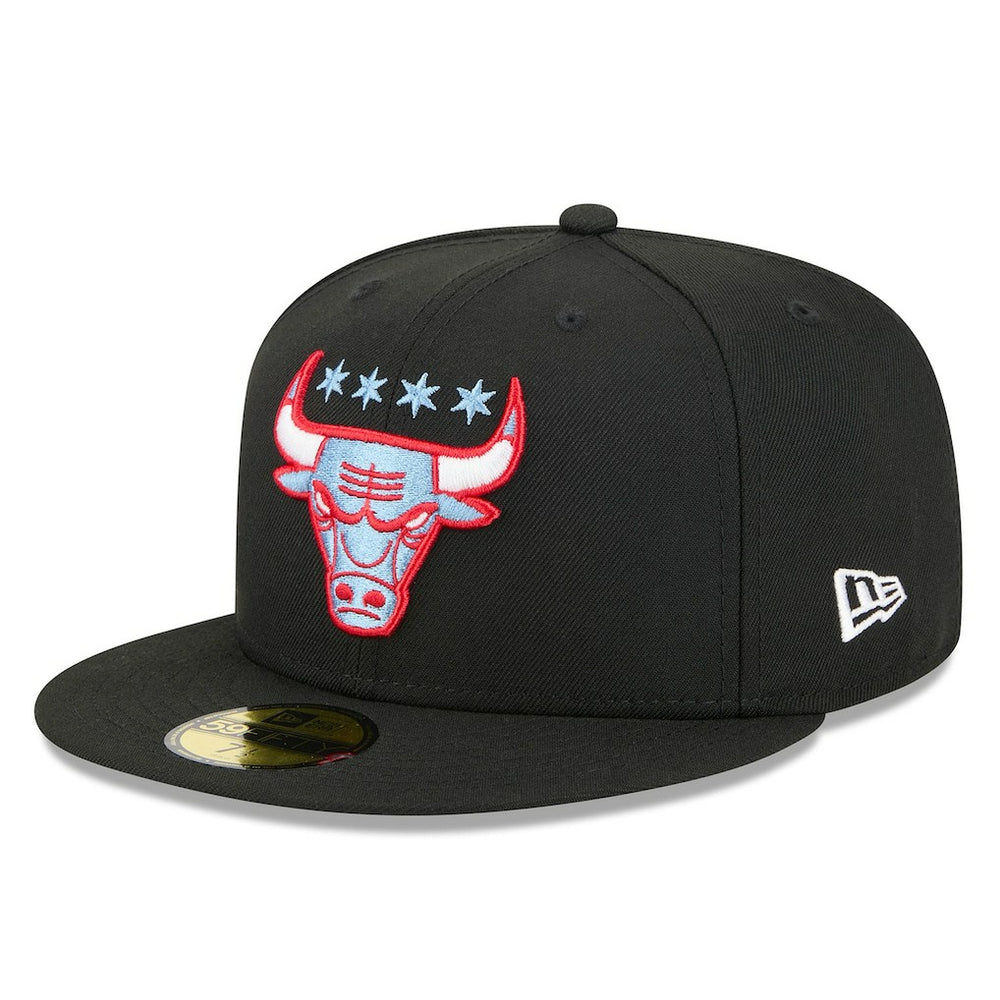 Chicago Bulls 2025/26 City Edition Alternate 59FIFTY Fitted Hat - Black sale