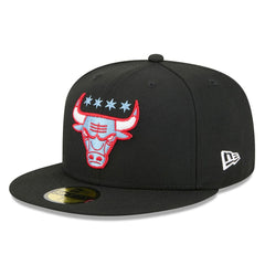 Chicago Bulls 2025/26 City Edition Alternate 59FIFTY Fitted Hat - Black sale