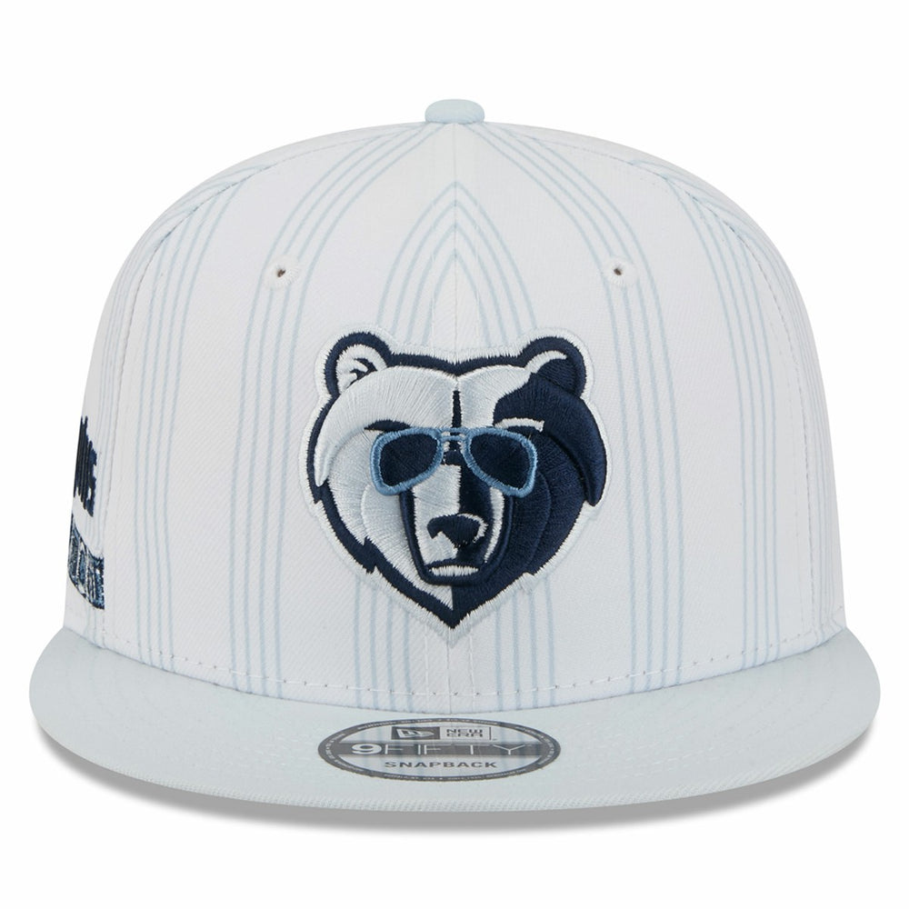 Memphis Grizzlies 2025/26 City Edition Alternate 9FIFTY Snapback Hat - White for sale