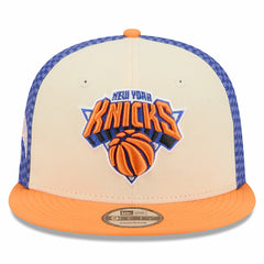 New York Knicks 2025/26 City Edition Alternate 9FIFTY Snapback Hat - Cream for sale
