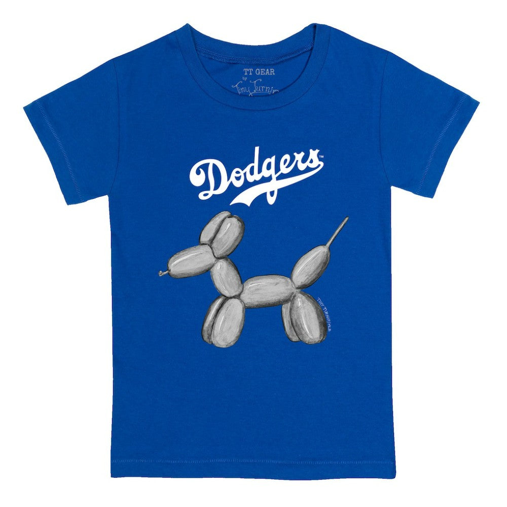 Los Angeles Dodgers Tiny Turnip Youth Balloon Dog T-Shirt Royal