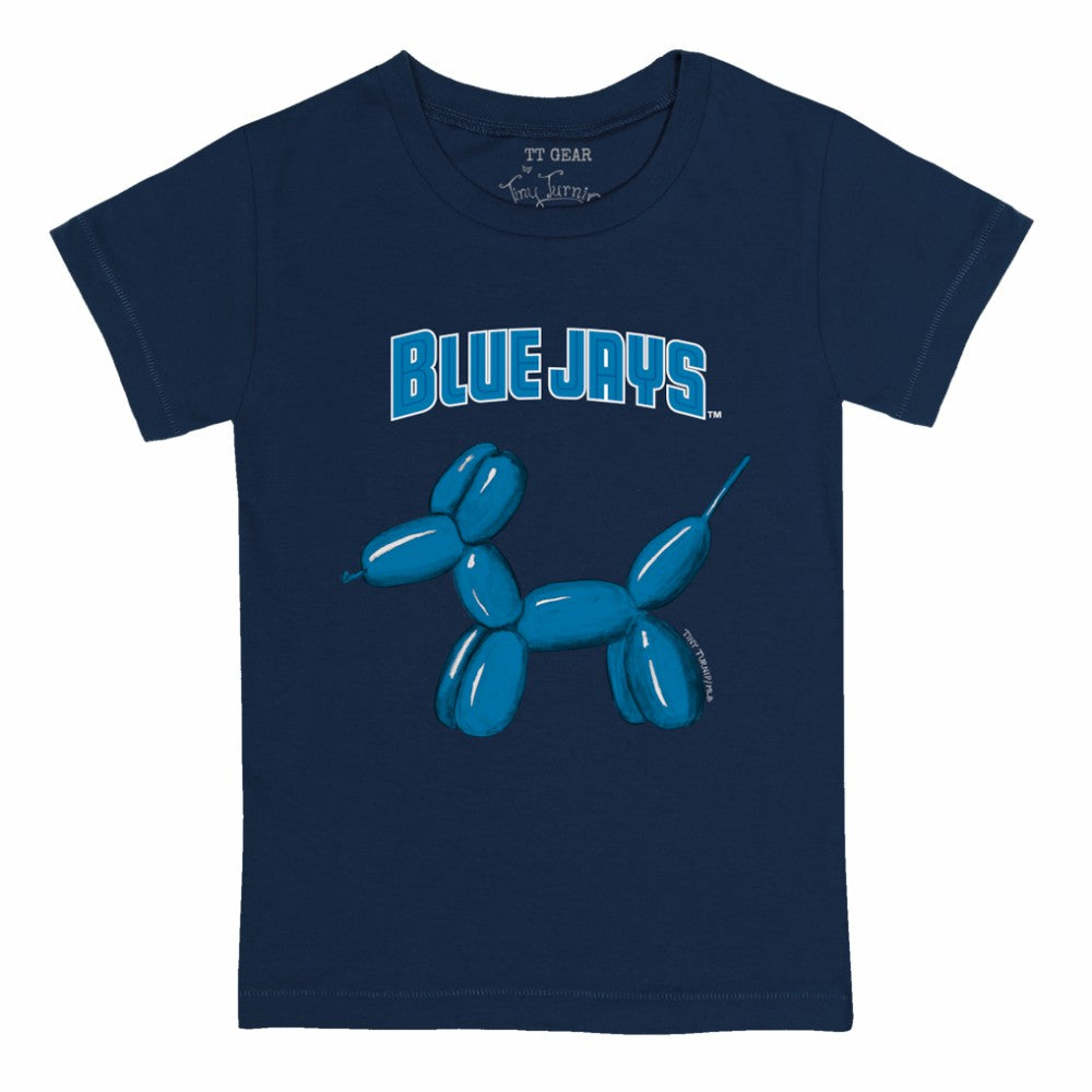 Toronto Blue Jays Tiny Turnip Youth Balloon Dog T-Shirt Navy