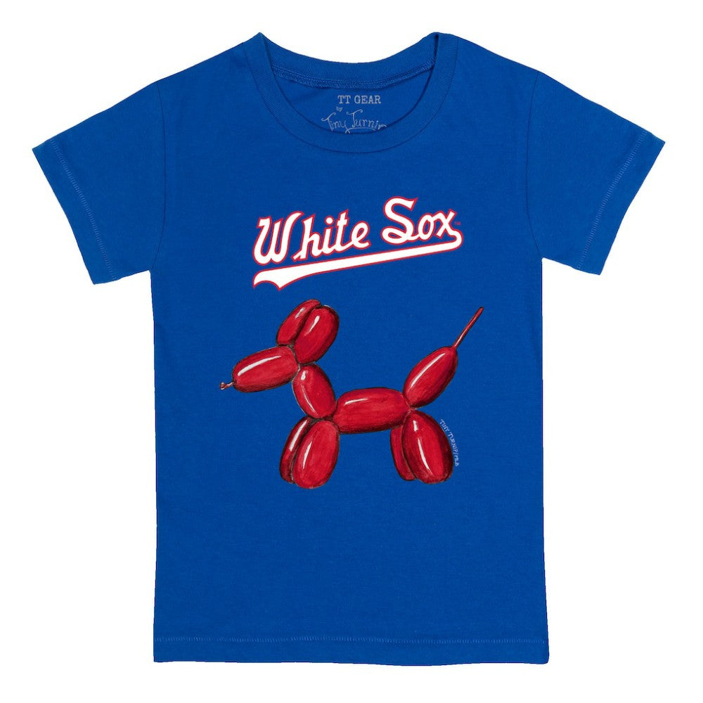 Chicago White Sox Tiny Turnip Youth Balloon Dog T-Shirt Royal