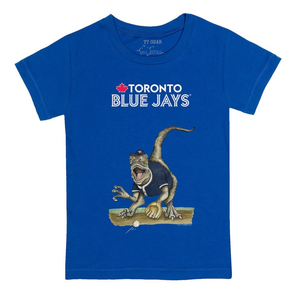 Toronto Blue Jays Tiny Turnip Youth Velociraptor T-Shirt Royal