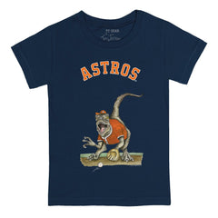 Houston Astros Tiny Turnip Youth Velociraptor T-Shirt Navy
