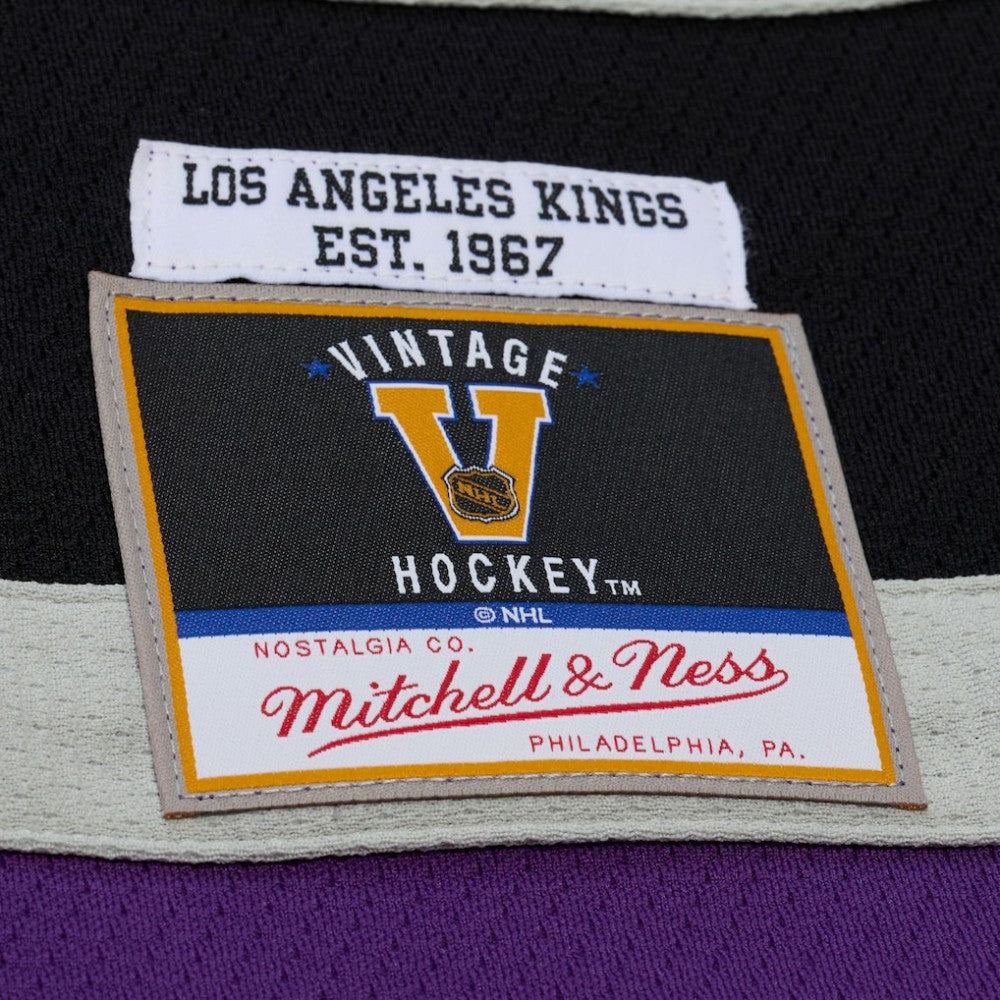 Los Angeles Kings Mitchell & Ness x Just Don Jersey Hoodie - Purple Jerseys