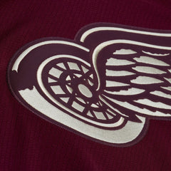 Detroit Red Wings Mitchell & Ness x Just Don Jersey Hoodie - Crimson Jerseys