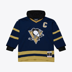 Pittsburgh Penguins Mitchell & Ness x Just Don Jersey Hoodie - Navy Jerseys