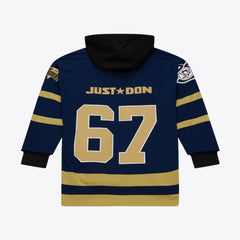 Pittsburgh Penguins Mitchell & Ness x Just Don Jersey Hoodie - Navy Jerseys
