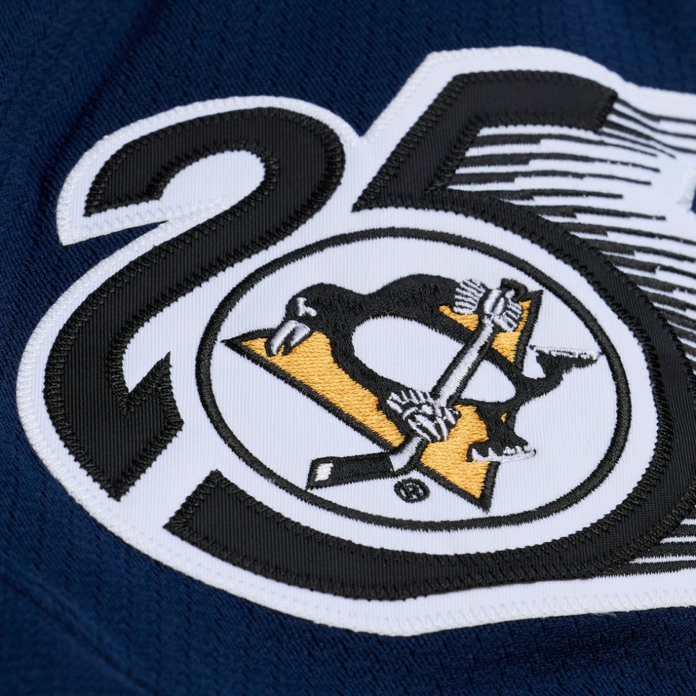 Pittsburgh Penguins Mitchell & Ness x Just Don Jersey Hoodie - Navy Jerseys
