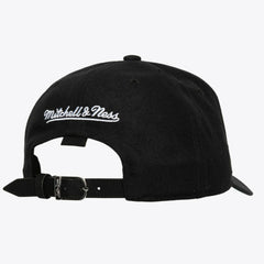 Los Angeles Kings Mitchell & Ness x Just Don Wave Script Pro Strapback Hat - Black Hats