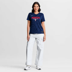 Texas Rangers Women's Authentic Collection Velocity Dri-FIT T-Shirt Royal