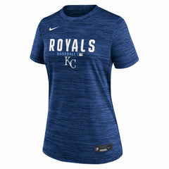Kansas City Royals Women's Authentic Collection Velocity Dri-FIT T-Shirt Royal