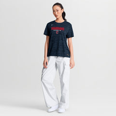 Cleveland Guardians Women's Authentic Collection Velocity Dri-FIT T-Shirt Navy