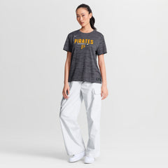 Pittsburgh Pirates Women's Authentic Collection Velocity Dri-FIT T-Shirt Black