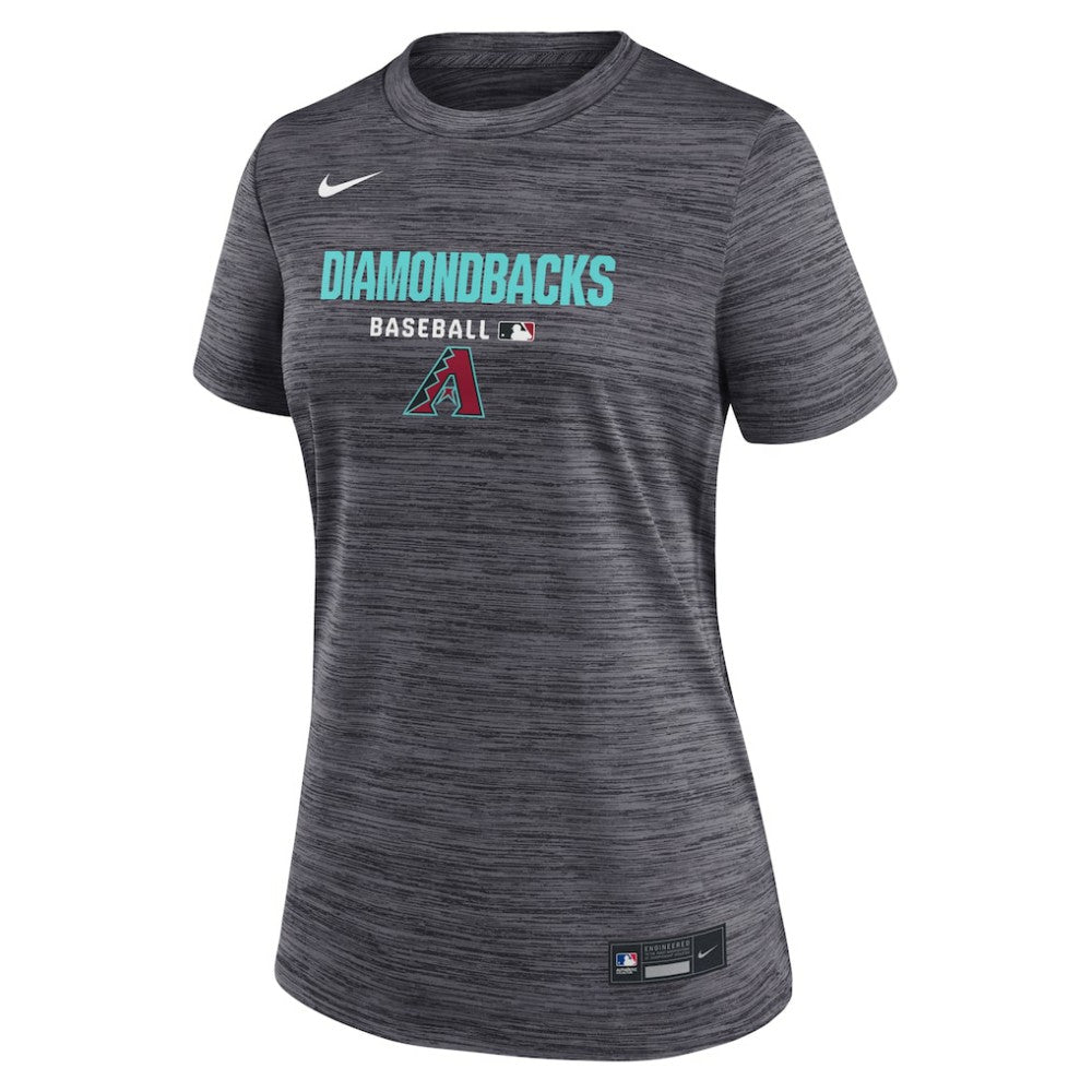 Arizona Diamondbacks Women's Authentic Collection Velocity Dri-FIT T-Shirt Black