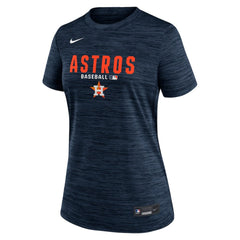 Houston Astros Women's Authentic Collection Velocity Dri-FIT T-Shirt Navy