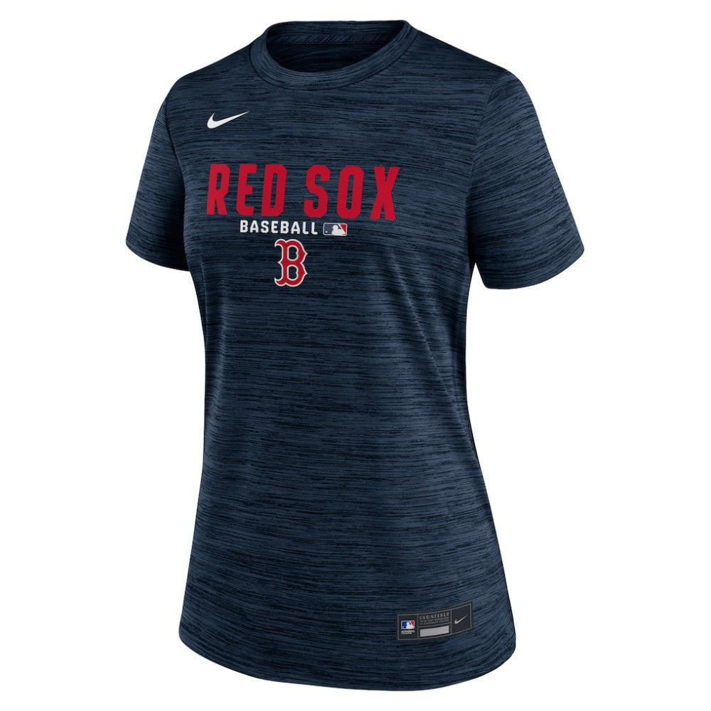 Boston Red Sox Women's Authentic Collection Velocity Dri-FIT T-Shirt Navy