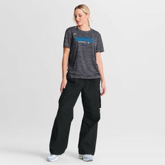 Miami Marlins Women's Authentic Collection Velocity Dri-FIT T-Shirt Black