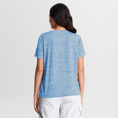 Philadelphia Phillies Women's Authentic Collection Alternate Logo Velocity Dri-FIT T-Shirt Light Blue