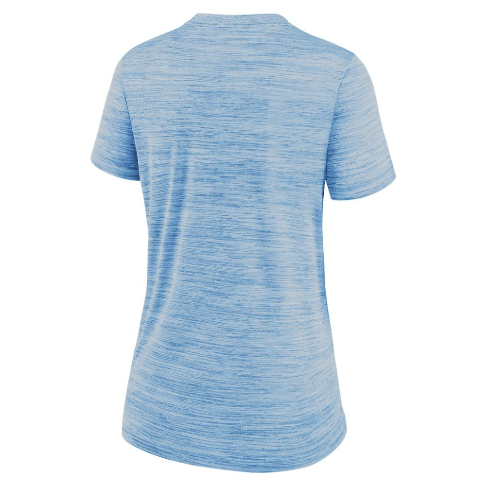Philadelphia Phillies Women's Authentic Collection Alternate Logo Velocity Dri-FIT T-Shirt Light Blue