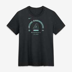 Arizona Diamondbacks Women's Authentic Collection Early Work Tri-Blend Dri-FIT T-Shirt Black