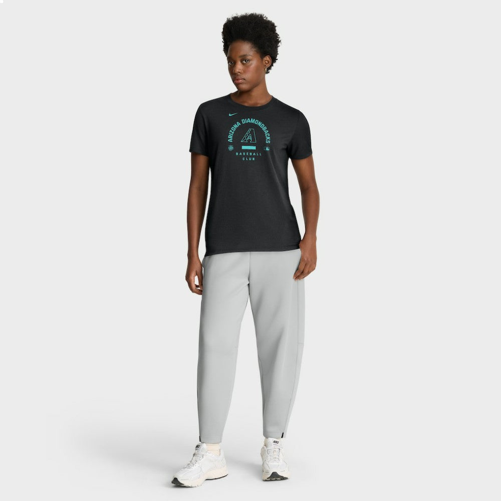 Arizona Diamondbacks Women's Authentic Collection Early Work Tri-Blend Dri-FIT T-Shirt Black