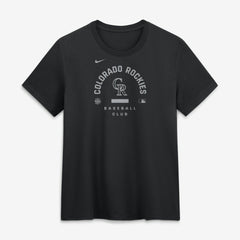 Colorado Rockies Women's Authentic Collection Early Work Tri-Blend Dri-FIT T-Shirt Black
