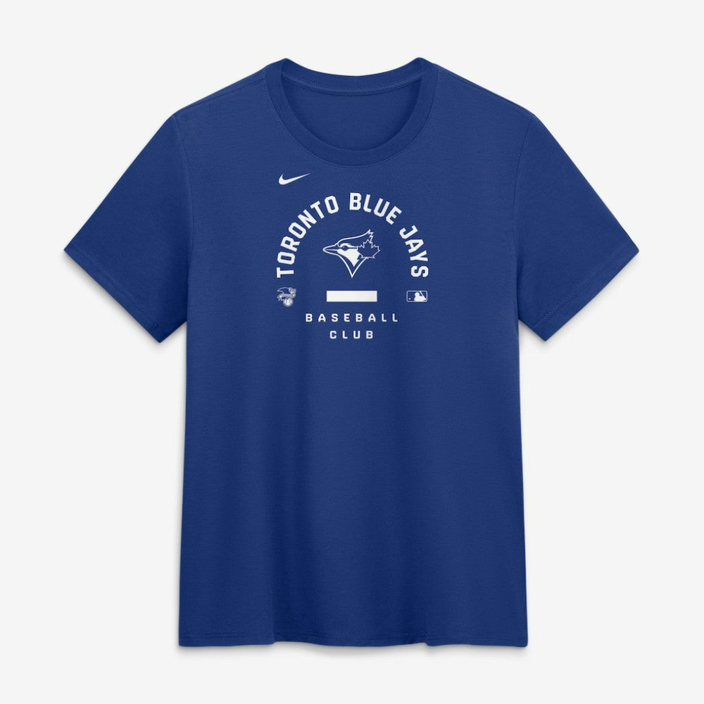 Toronto Blue Jays Women's Authentic Collection Early Work Tri-Blend Dri-FIT T-Shirt Royal