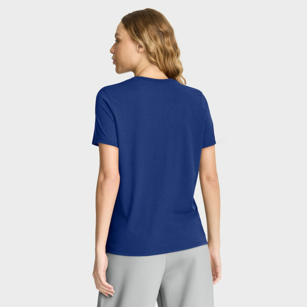 Toronto Blue Jays Women's Authentic Collection Early Work Tri-Blend Dri-FIT T-Shirt Royal