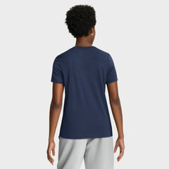 Seattle Mariners Women's Authentic Collection Early Work Tri-Blend Dri-FIT T-Shirt Navy