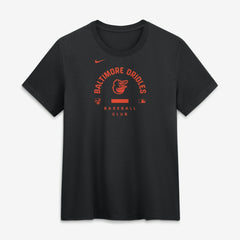 Baltimore Orioles Women's Authentic Collection Early Work Tri-Blend Dri-FIT T-Shirt Black