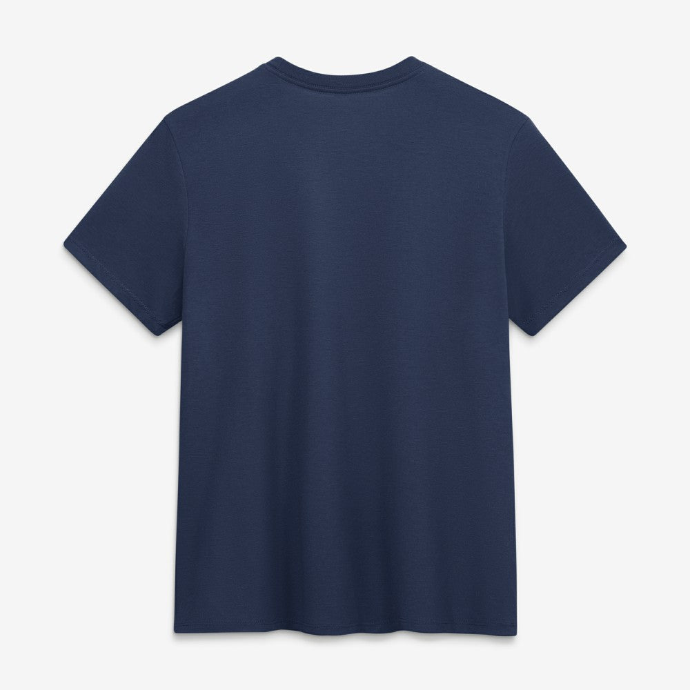 Milwaukee Brewers Women's Authentic Collection Early Work Tri-Blend Dri-FIT T-Shirt Navy