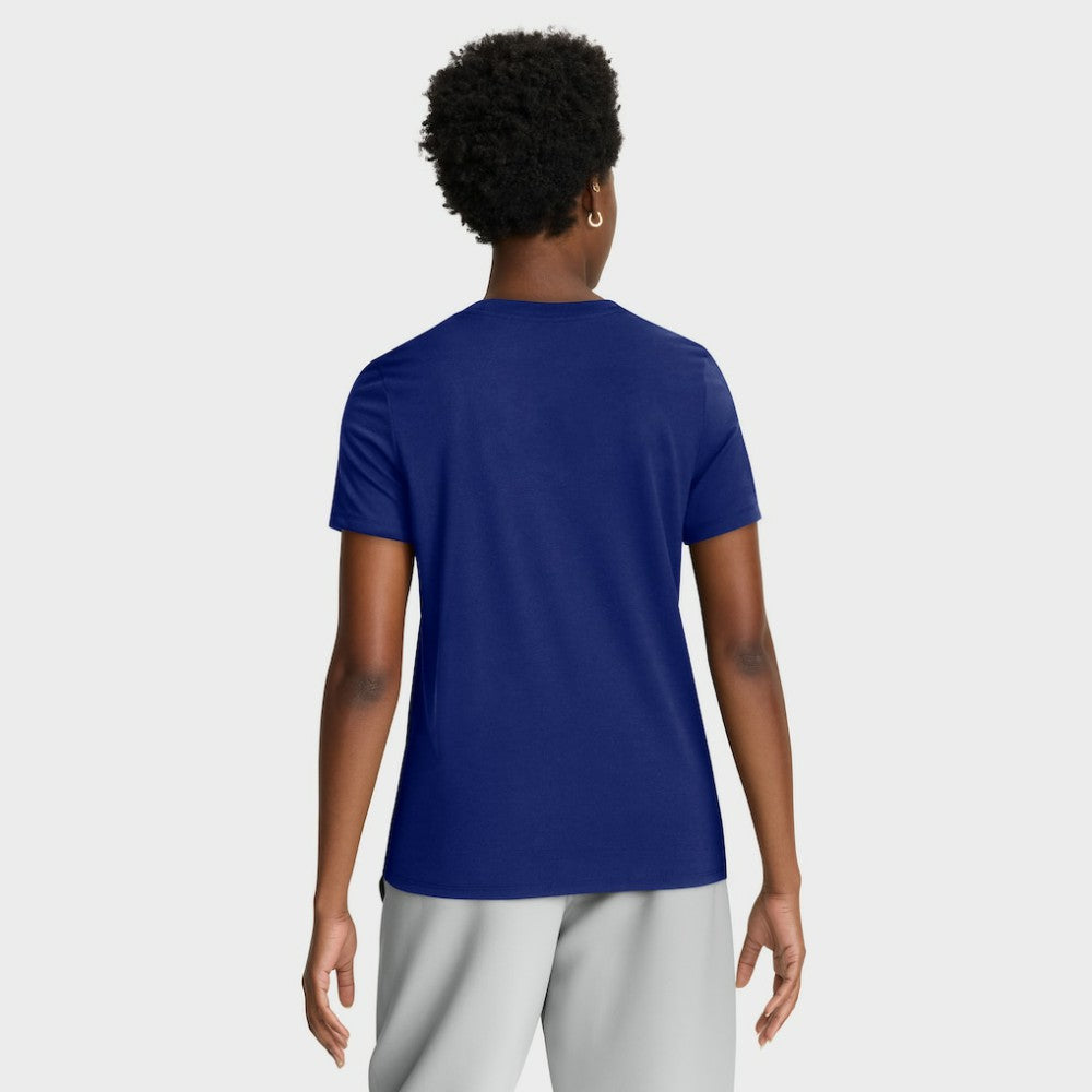 Los Angeles Dodgers Women's Authentic Collection Early Work Tri-Blend Dri-FIT T-Shirt Royal