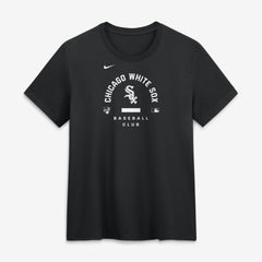 Chicago White Sox Women's Authentic Collection Early Work Tri-Blend Dri-FIT T-Shirt Black