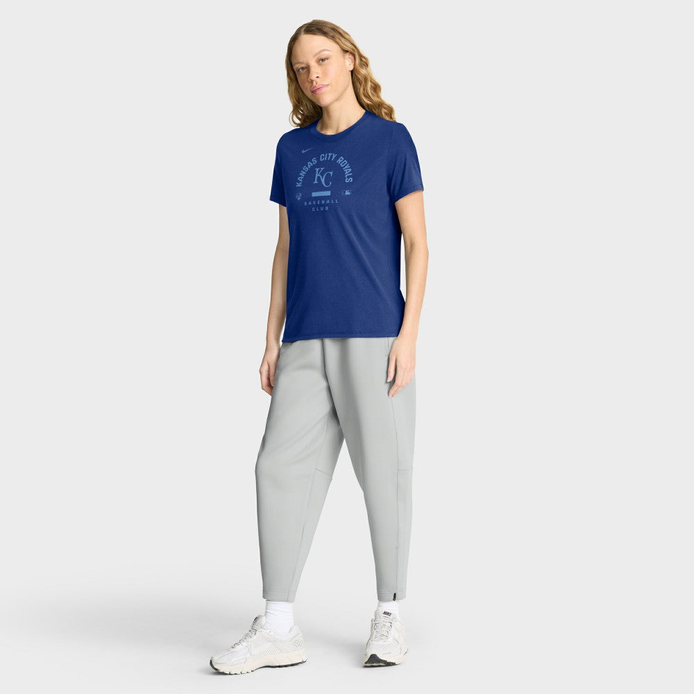 Kansas City Royals Women's Authentic Collection Early Work Tri-Blend Dri-FIT T-Shirt Royal