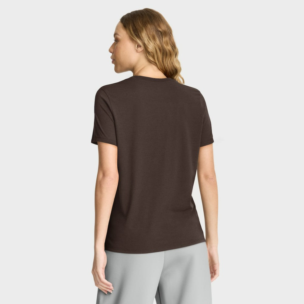 San Diego Padres Women's Authentic Collection Early Work Tri-Blend Dri-FIT T-Shirt Brown