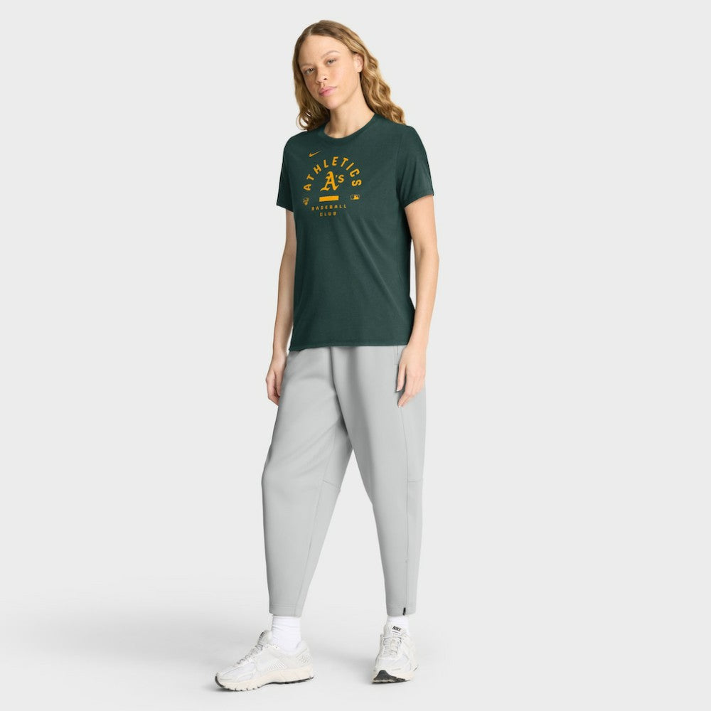 Athletics Women's Authentic Collection Early Work Tri-Blend Dri-FIT T-Shirt Green